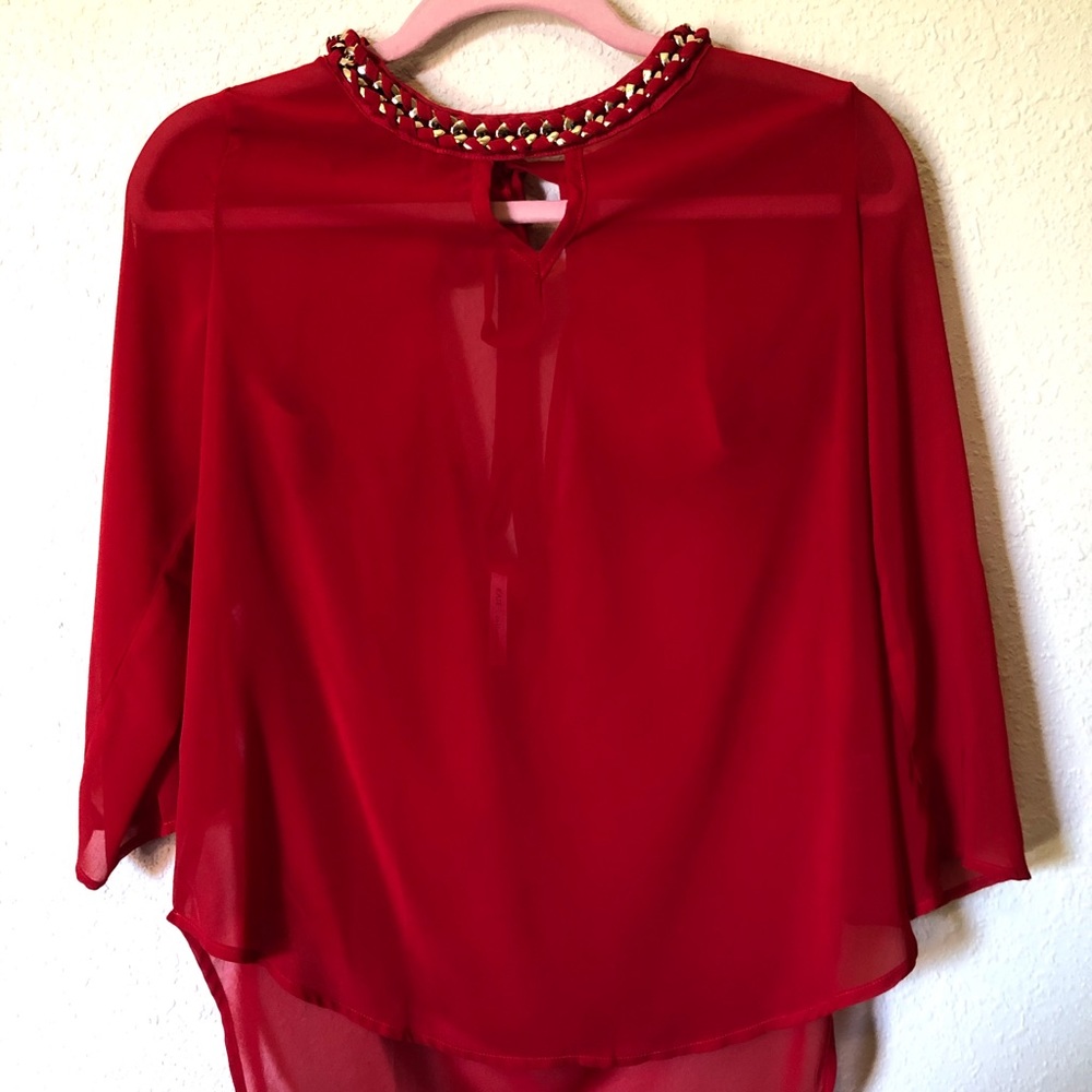 Red Blouse